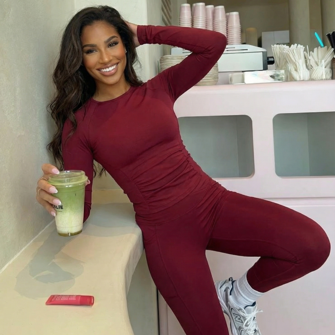 ACTIVEWEAR LONGSET RED