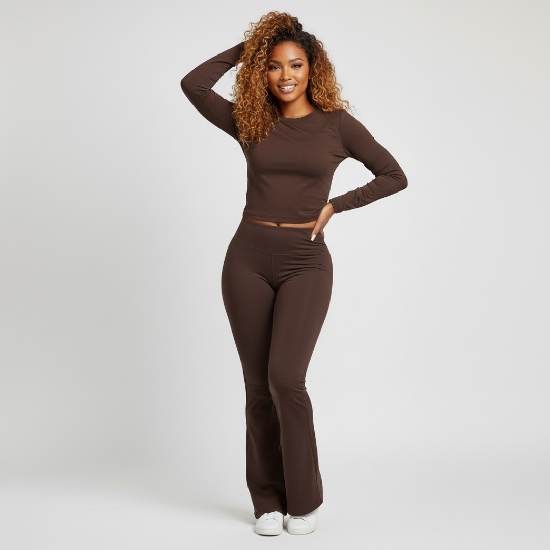 ACTIVEWEAR FLAIRSET BROWN