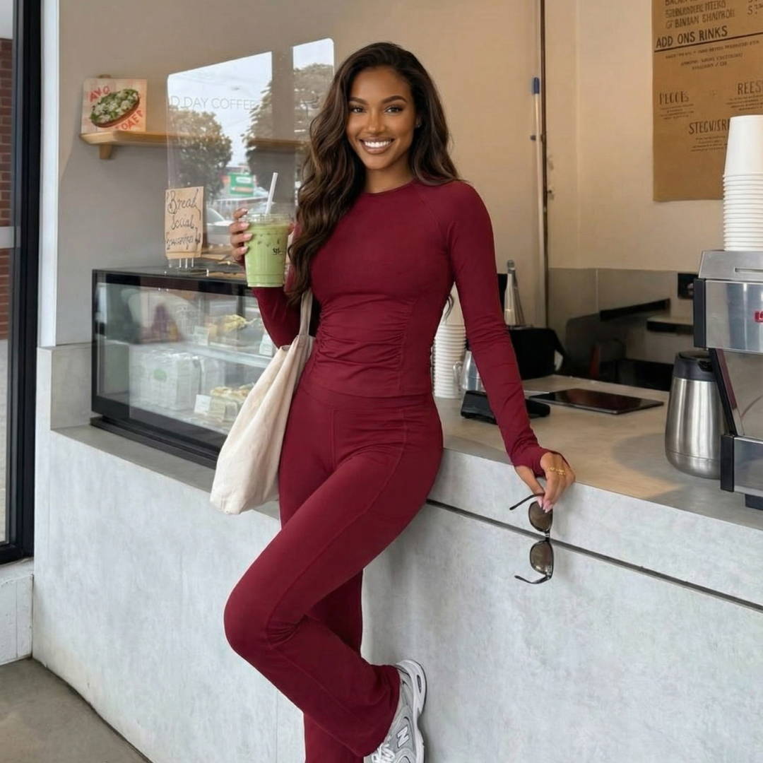 ACTIVEWEAR FLAIRSET RED